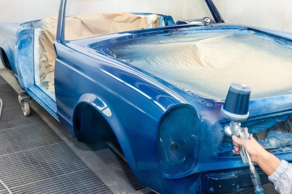 painter-spray-car-oldtimer-5956471 painter, spray, car, oldtimer, spray gun, paint, restoration, repair, car wallpapers, auto, automobile, automotive, vehicle, old, vintage, service, repair shop, mercedes